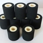 Black Dia 36mm Height 32mm solid ink roller