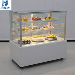 new cake Cafe bakery refrigerated fresh fruit cake display cabinet refrigeration equipment