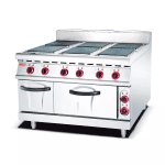 Burner Top Stove Electric Commercial 6 Burners Stove Hotel Barbecue Grill Range Cook With Oven Induction Cooker Restaurant Home