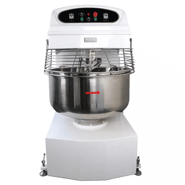 commerical kitchen equipments of 150kg wheat flour mixer mill dough for bakery bread industrial mixing making machine