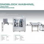 Monoblock Automatic 883 Washing filling Capping 3in1 machine
