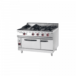 Gas Range with 4 Burner & Griddle with Gas Oven